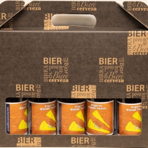 Angerse Blonde Toeter (5 flesjes in kartonnen cadeauverpakking)